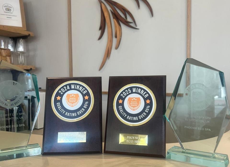 Phoenix Eco Spa - Best Day Spa Brighton 2024 and 2025 awards