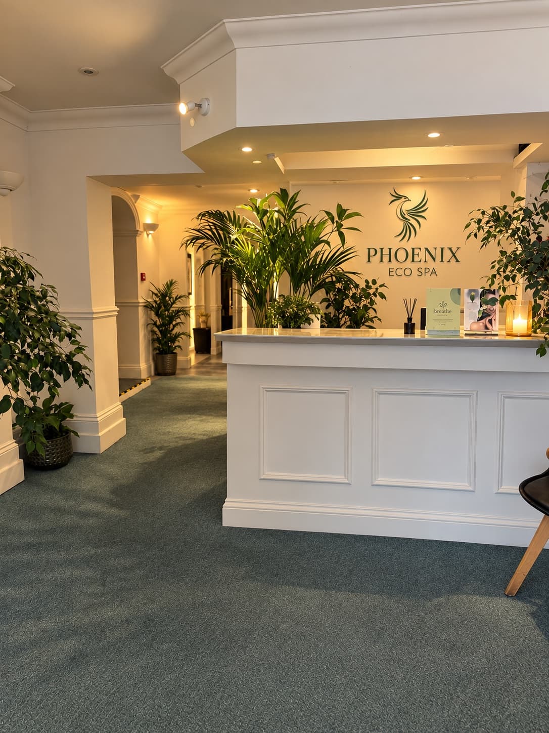 Phoenix Eco Spa Hove reception